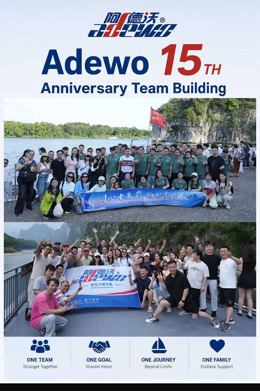 Adewov izlet ob 15. obletnici Team Building v Guilin