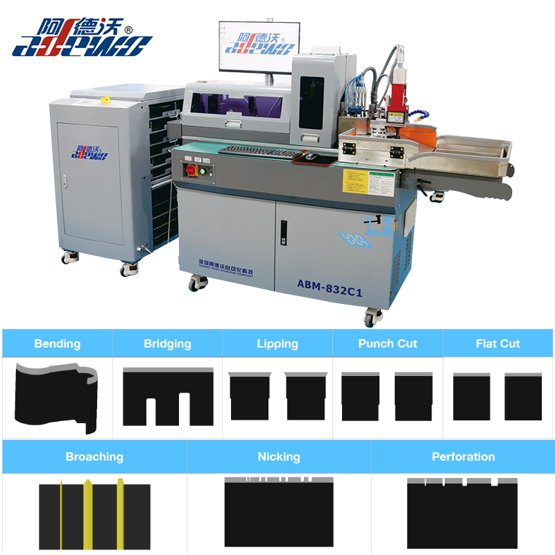 832C1 Auto Steel Rule Bender za izdelavo kartona in barvnih škatel